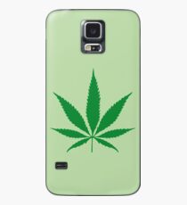 cannabis weed leaf Case/Skin for Samsung Galaxy