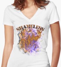 Shameless Women's Fitted V-Neck T-Shirt