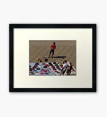 Fans from Seville Framed Print