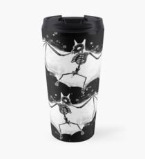 Taza de viaje Murciélago esquelético - invertido