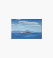 Cruiser Ionian sea Corfu island Art Board
