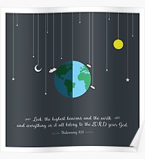 Heavens and the Earth Poster