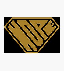 Hope SuperEmpowered (Gold) Photographic Print