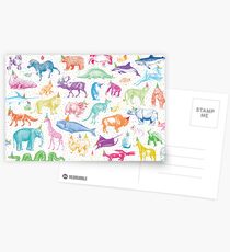 Party Animals Postcards