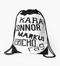 Detroit: Become Human Drawstring Bag