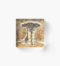 Reach and Emancipate Yourself Acrylic Block