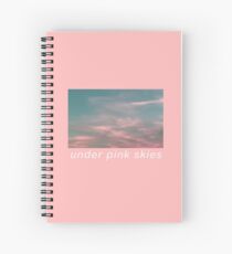 Cuaderno de espiral Bajo Pink Skies