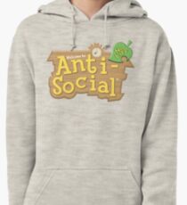 Animal Crossing Anti-Social Pullover Hoodie