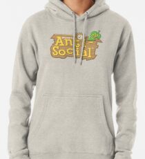 Animal Crossing Anti-Social Pullover Hoodie