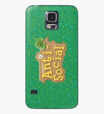 Funda/vinilo para Samsung Galaxy Animal Crossing Anti-Social