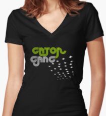 Gator Gang Women's Fitted V-Neck T-Shirt