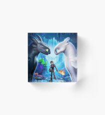 httyd 3 Poster Acrylblock
