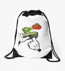 money mad Drawstring Bag