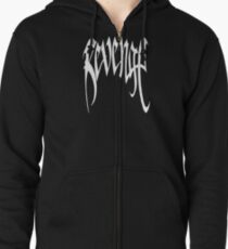 Sudadera con capucha y cremallera XXXTENTACION - VENGANZA