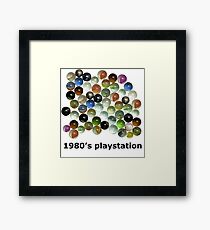 1980’s Playstation Framed Print