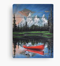 "Out on the Lake" Canvas Print