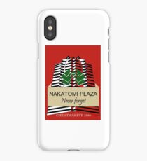 Nakatomi Plaze Christmas Design iPhone Case