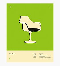 TULIP CHAIR (1956) Photographic Print