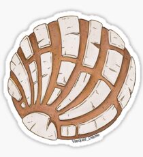 Concha pan dulce - blanco Sticker