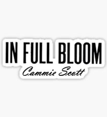 In full bloom Sticker