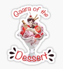 Gaara of the Dessert Sticker