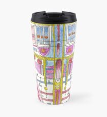 abstract VII Travel Mug