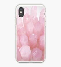 Rosa Quarz Design iPhone-Hülle & Cover