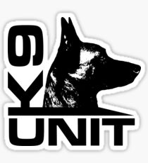 K-9 Unit -Police Dog Unit- Malinois Sticker