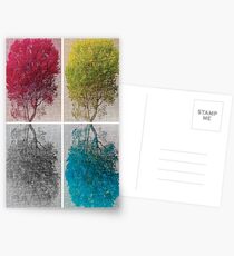 L'arbre à papa Postcards