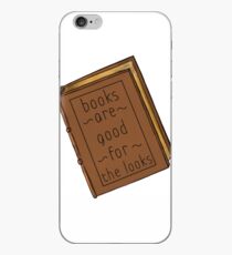 Books are good for the looks book version iPhone Case