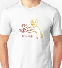 Grr Argh Monster Ombre Colours - Buffy the Vampire Slayer, Mutant Enemy, 90s, BTVS, Zombie, Joss Whedon, Buffyverse, Monster, Vampire, Grrr Arrgh Unisex T-Shirt