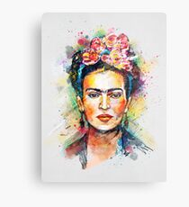 Frida Kahlo Metalldruck