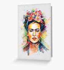 Frida Kahlo Greeting Card