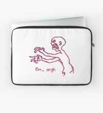 Grr Argh Monster Ombre Colours - Buffy the Vampire Slayer, Mutant Enemy, 90s, BTVS, Zombie, Joss Whedon, Buffyverse, Monster, Vampire, Grrr Arrgh Laptop Sleeve