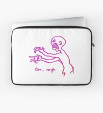 Grr Argh Monster Ombre Colours - Buffy the Vampire Slayer, Mutant Enemy, 90s, BTVS, Zombie, Joss Whedon, Buffyverse, Monster, Vampire, Grrr Arrgh Laptop Sleeve
