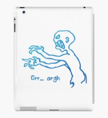 Grr Argh Monster Ombre Colours - Buffy the Vampire Slayer, Mutant Enemy, 90s, BTVS, Zombie, Joss Whedon, Buffyverse, Monster, Vampire, Grrr Arrgh iPad Case/Skin