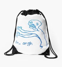 Grr Argh Monster Ombre Colours - Buffy the Vampire Slayer, Mutant Enemy, 90s, BTVS, Zombie, Joss Whedon, Buffyverse, Monster, Vampire, Grrr Arrgh Drawstring Bag