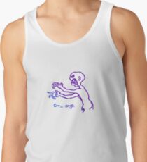 Grr Argh Monster Ombre Colours - Buffy the Vampire Slayer, Mutant Enemy, 90s, BTVS, Zombie, Joss Whedon, Buffyverse, Monster, Vampire, Grrr Arrgh Tank Top