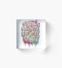Art for the artless Acrylic Block