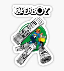 PAPERBOY - CLASSIC ARCADE GAME Sticker