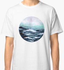 The Motion Of The Ocean - Watercolour Painting Classic T-Shirt