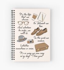 Cuaderno de espiral La vida de un pionero