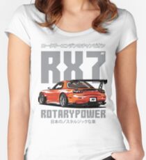 Mazda RX7 Women's Fitted Scoop T-Shirt