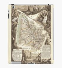 Map Of Bordeaux 1852 iPad Case/Skin