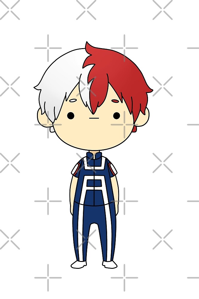 Shoto Todoroki By Knightnick Redbubble