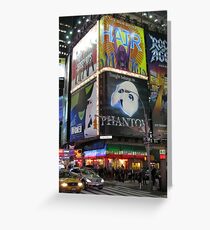 Broadway Grußkarte