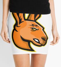 Kangaroo Head Mascot Mini Skirt