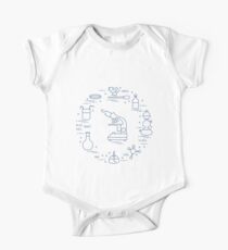 Chemistry scientific, education elements. One Piece - Short Sleeve