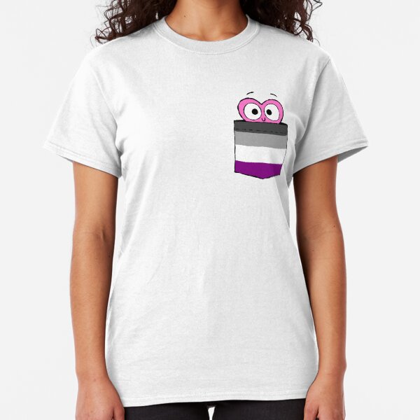 In a Heartbeat - Asexual Flag Pocket Classic T-Shirt