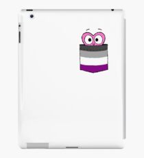 In a Heartbeat - Asexual Flag Pocket iPad Case/Skin